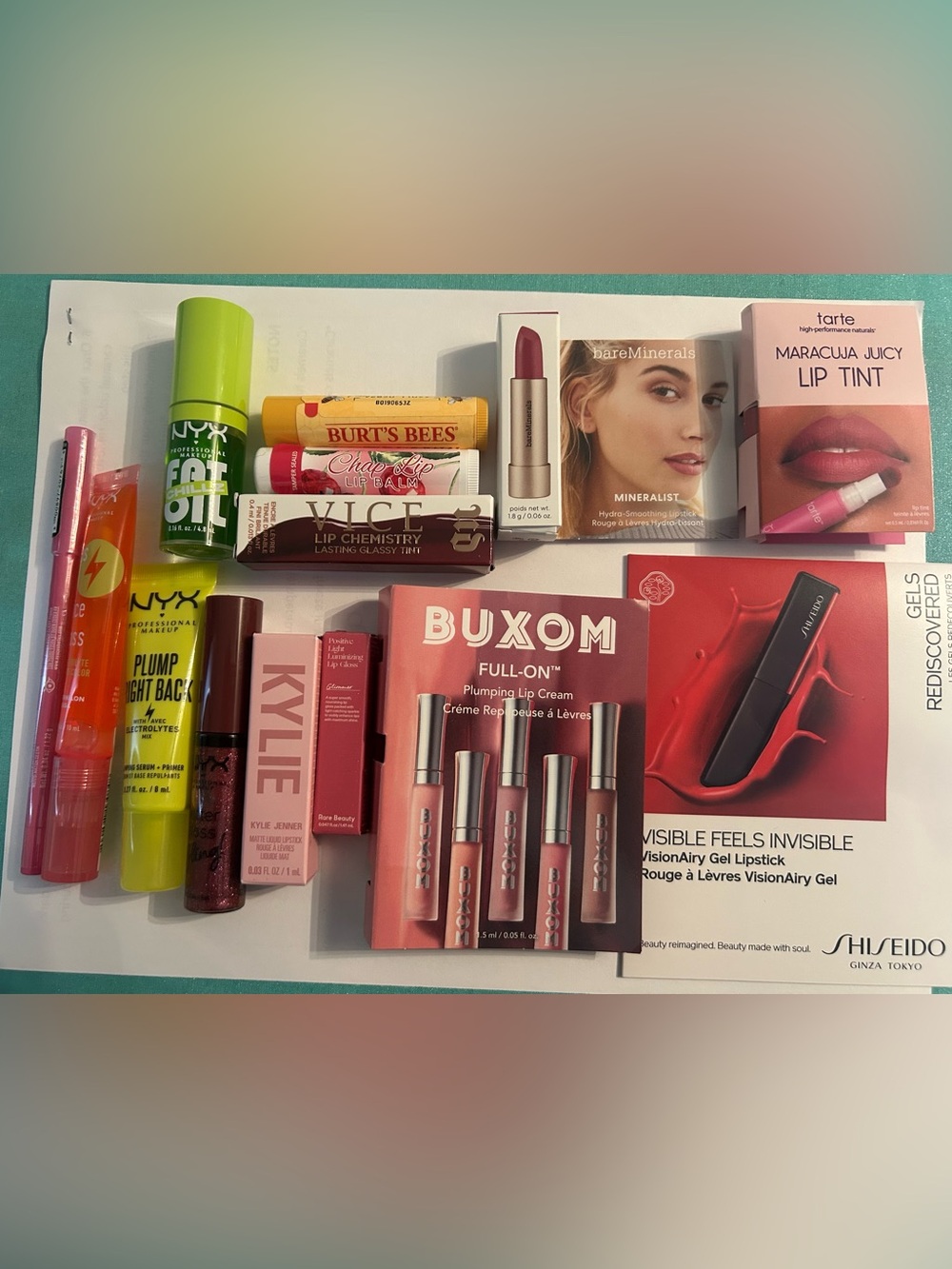 Lip samples